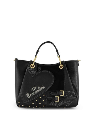 BORSA A MANO DONNA - BRACCIALINI NERO - B19201-YY 1