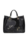 BORSA A MANO DONNA - BRACCIALINI NERO - B19202-YY 1