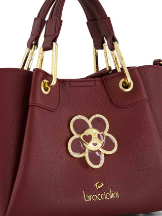 BORSA A MANO DONNA - BRACCIALINI BORDEAUX - B19210-YY 3