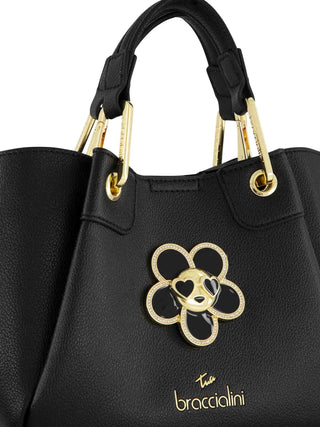 BORSA A MANO DONNA - BRACCIALINI NERO - B19210-YY 3