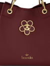 BORSA A MANO DONNA - BRACCIALINI BORDEAUX - B19212-YY 3
