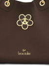 BORSA A MANO DONNA - BRACCIALINI MARRONE - B19212-YY 3