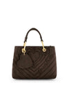 BORSA A MANO DONNA - BRACCIALINI MARRONE - B19251-YY 1