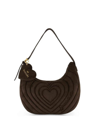 BORSA A SPALLA DONNA - BRACCIALINI MARRONE - B19255-YY 1