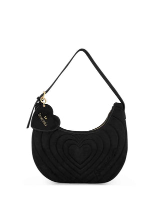 BORSA A SPALLA DONNA - BRACCIALINI NERO - B19255-YY 1