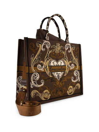 BORSA A MANO DONNA - BRACCIALINI MARRONE - B19280-TY 2
