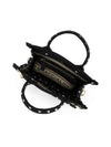 BORSA A MANO DONNA - BRACCIALINI BIANCO-NERO - B19281-TY 4