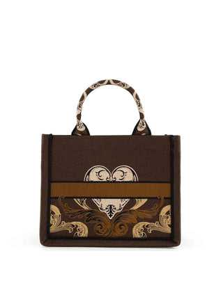 BORSA A MANO DONNA - BRACCIALINI MARRONE - B19281-TY 3