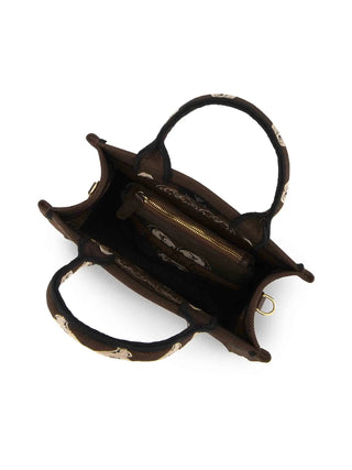 BORSA A MANO DONNA - BRACCIALINI MARRONE - B19281-TY 4