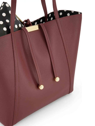 BORSA A SPALLA DONNA - BRACCIALINI BORDEAUX - B19323-PP 3