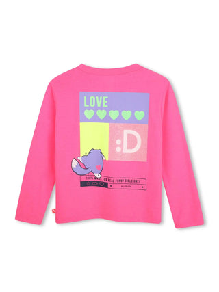 T-SHIRT BAMBINA - BILLIEBLUSH ROSA - U22368 2