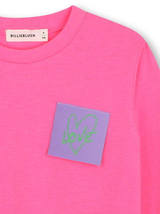 T-SHIRT BAMBINA - BILLIEBLUSH ROSA - U22368 3