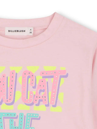 T-SHIRT BAMBINA - BILLIEBLUSH ROSA - U22376 3