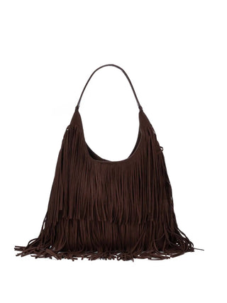 BORSA A SPALLA DONNA - XTI MARRONE - 184708