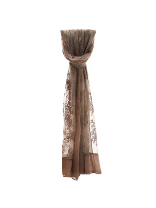 FOULARD DONNA - LUMBERJACK MARRONE - C905