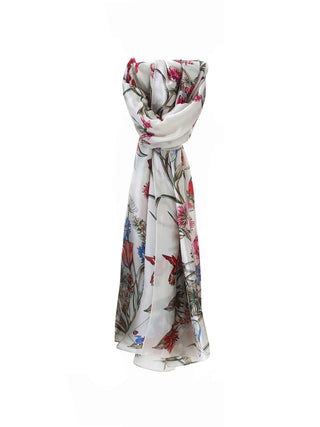 FOULARD DONNA - LUMBERJACK BIANCO - E919