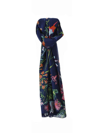 FOULARD DONNA - LUMBERJACK BLU - E919
