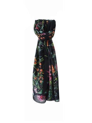 FOULARD DONNA - LUMBERJACK NERO - E919