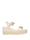 SANDALO DONNA - SARA LOPEZ CREMA - SL51SA 301P 1