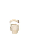 SANDALO DONNA - SARA LOPEZ CREMA - SL51SA 301P 5