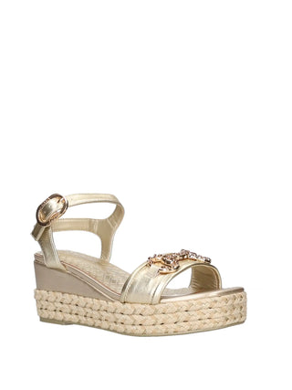 SANDALO DONNA - SARA LOPEZ PLATINO - SL51SA 301P 2