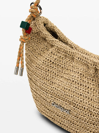 BORSA A SPALLA DONNA - DESIGUAL NATURALE - 26SAXO01 4