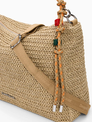 BORSA A SPALLA DONNA - DESIGUAL NATURALE - 26SAXO04 4