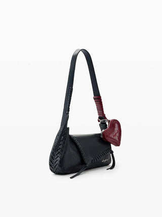 BORSA A SPALLA DONNA - DESIGUAL NERO - 26SAXP45 2