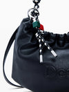 BORSA A SPALLA DONNA - DESIGUAL NERO - 26SAXP51 4