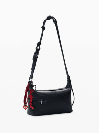 BORSA A SPALLA DONNA - DESIGUAL NERO - 26SAXP75 2