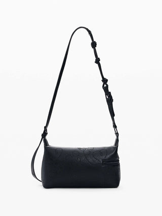 BORSA A SPALLA DONNA - DESIGUAL NERO - 26SAXP75 3