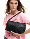 BORSA A SPALLA DONNA - DESIGUAL NERO - 26SAXP85 6