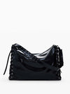 BORSA A SPALLA DONNA - DESIGUAL NERO - 26SAXP86 3