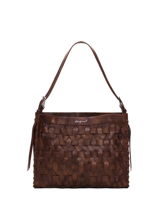 BORSA A SPALLA DONNA - DESIGUAL MARRONE - 26SAXPA0