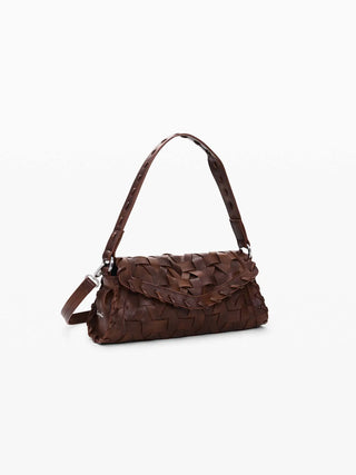 BORSA A MANO DONNA - DESIGUAL MARRONE - 26SAXPA2 2