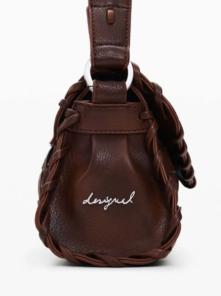 BORSA A MANO DONNA - DESIGUAL MARRONE - 26SAXPA2 4