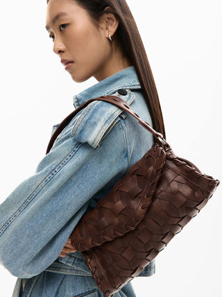 BORSA A MANO DONNA - DESIGUAL MARRONE - 26SAXPA2 6