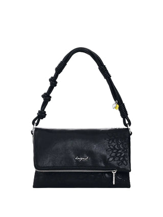 BORSA A SPALLA DONNA - DESIGUAL NERO - 26SAXPAX
