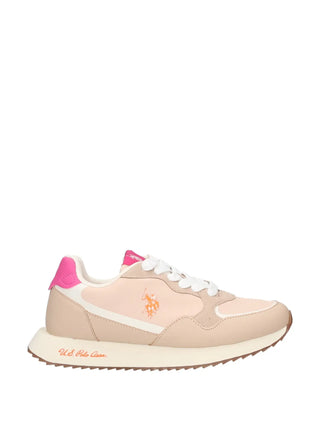 SNEAKERS DONNA - US POLO ASSN. BEIGE - ALDENY001W/6NY1