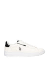 SNEAKERS UOMO - US POLO ASSN. BIANCO-NERO - ARIS001M/6YM1 1