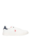 SNEAKERS UOMO - US POLO ASSN. BIANCO-BLU - BYRON006M/6YM1 1