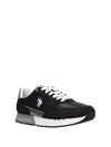 SNEAKERS UOMO - US POLO ASSN. NERO - DENI001M/6YH1 2