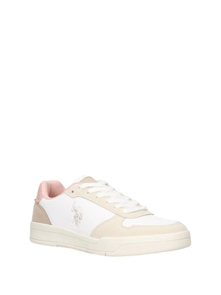 SNEAKERS DONNA - US POLO ASSN. BIANCO-NUDO - STEVY004W/6YH2 2