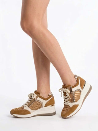 SNEAKERS DONNA - TAMARIS CAMEL - 1-23703-41 7