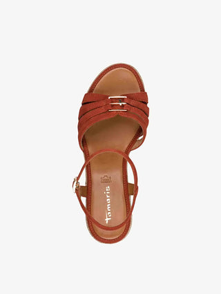 SANDALO DONNA - TAMARIS ROSSO - 1-28312-46 4
