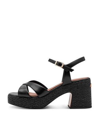 SANDALO DONNA - TAMARIS NERO - 1-28313-44 2