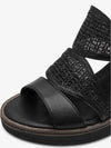 SANDALO DONNA - TAMARIS NERO - 1-28337-46 3