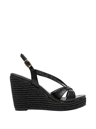 SANDALO DONNA - TAMARIS NERO - 1-28381-46