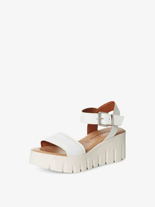 SANDALO DONNA - TAMARIS BIANCO - 1-28712-42 2