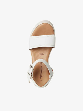 SANDALO DONNA - TAMARIS BIANCO - 1-28712-42 4